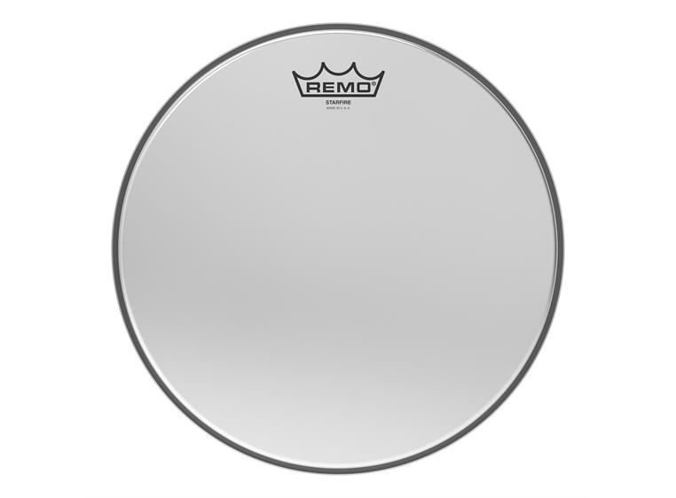 Remo CR-0012-00- Ambassador Starfire Drumhead - Chrome, 12"