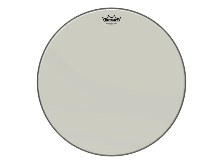 Remo GE-0020-00- Gleneagles Hazy White Pipe Band Tenor Drumhead, 20" 