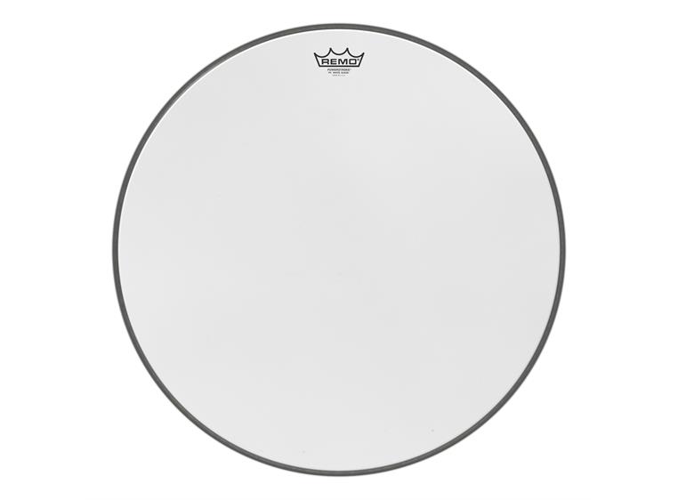 Remo P3-1822-WS- Powerstroke P3 White Suede Bass Drumhead, 22"