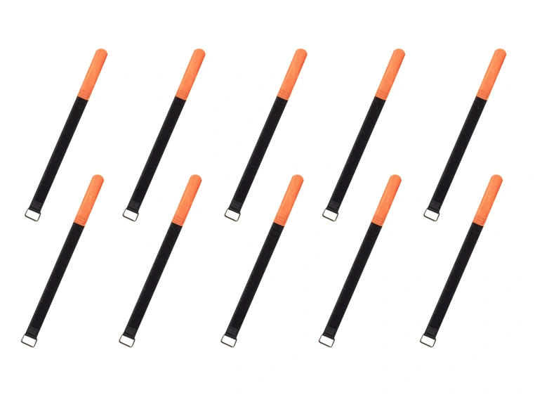 RockBoard Cable Ties, 10 pcs. Medium - Orange 