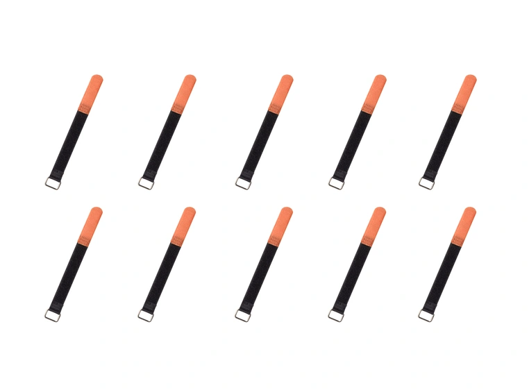 RockBoard Cable Ties, 10 pcs. Small - Orange 