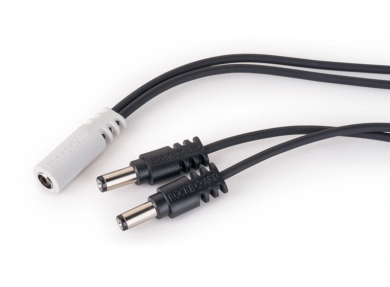 RockBoard Current Doubler Y Cable 2x2.1x5.5mm plug to 2.1x5.5mm socket 