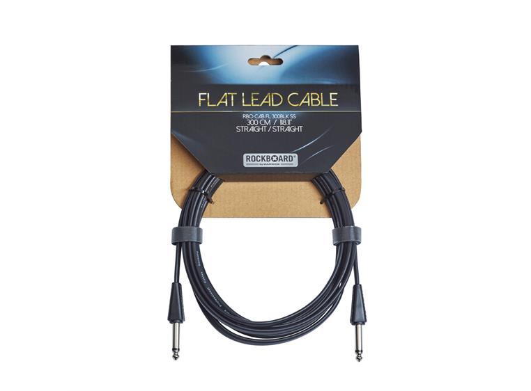 RockBoard Flat Instrument Cable, 300 cm Straight / Straight