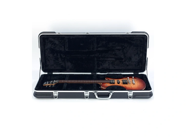 RockCase Electric Guitar ABS Case Rectangular - Silver 