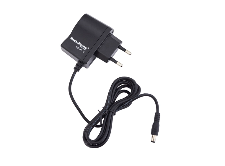 RockPower NT 14 - Power Supply Adapter 12V DC, 500 mA, (+) Center, Euro Plug 