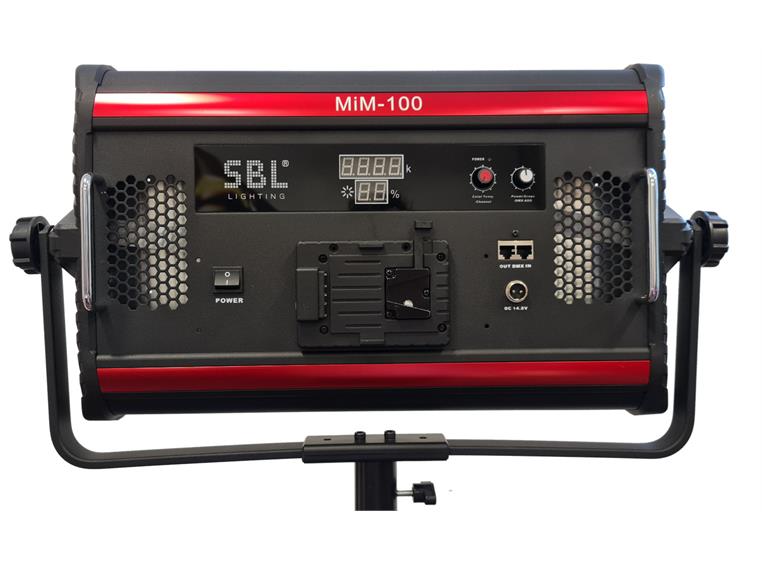 SBL MiM-100 Softlightpanel, 100W Bi-colour, CRI >95, DMX, m/fjernkontroll