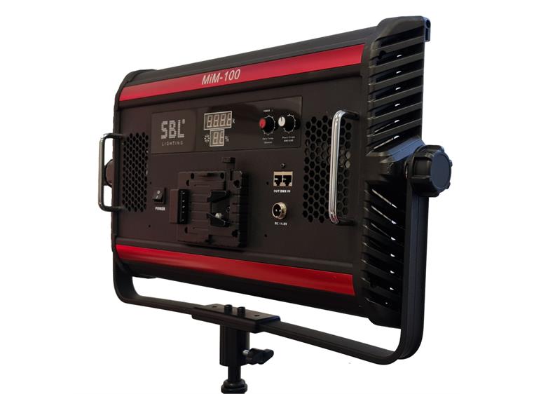 SBL MiM-100 Softlightpanel, 100W Bi-colour, CRI >95, DMX, m/fjernkontroll