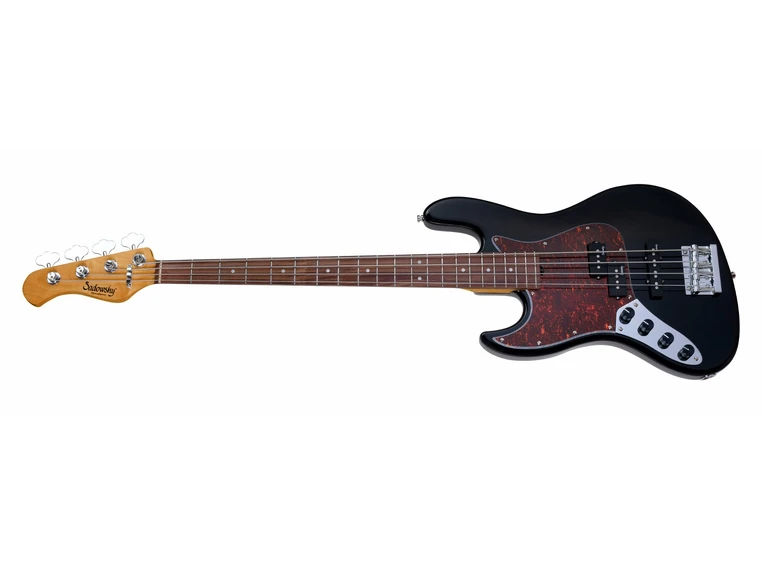 Sadowsky 21 Fret Hybrid PJ Bass 4 BK SHP CHR Act. 2way PJ PU OKU LH 