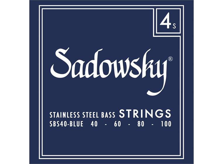 Sadowsky Blue Label Bass String Set (040-100) Stainless Steel - 4-String