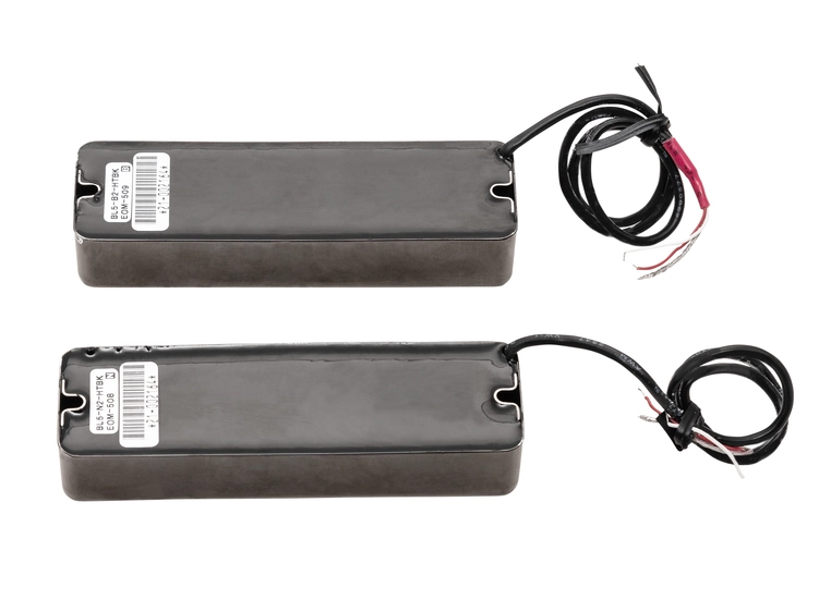 Sadowsky Soapbar Humbucker Bass Pickup Set,D.Coil,BrushBlackChromCover,5Str/B+N 