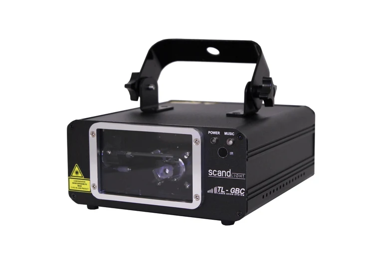 Scandlight LASER-TL-GBC Grønn, Blå, Turkis 