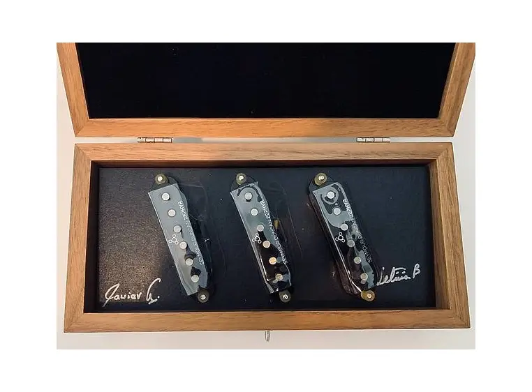 Seymour Duncan ZSL-1 Zephry Strat Silver Set Black 