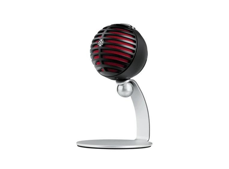 Shure MV5-B-DIG Condenser Microphone Cardioid, Black, USB 