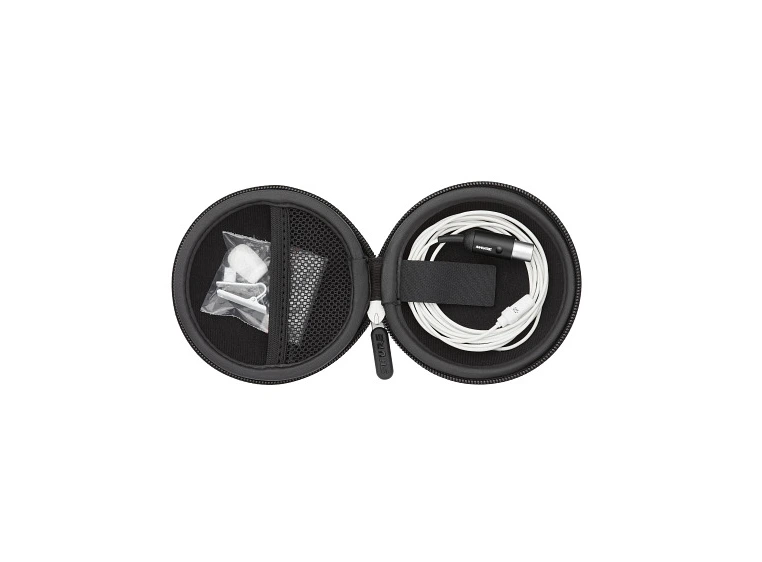 Shure Uniplex UL4W Lav Mic Card. MTQG White 