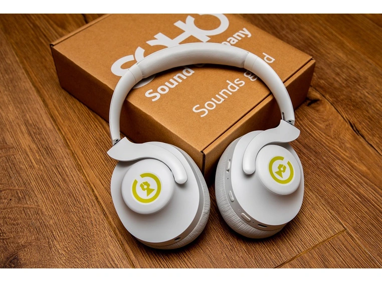 Soho 45's Hodetelefoner Hvit, støyreduserende 