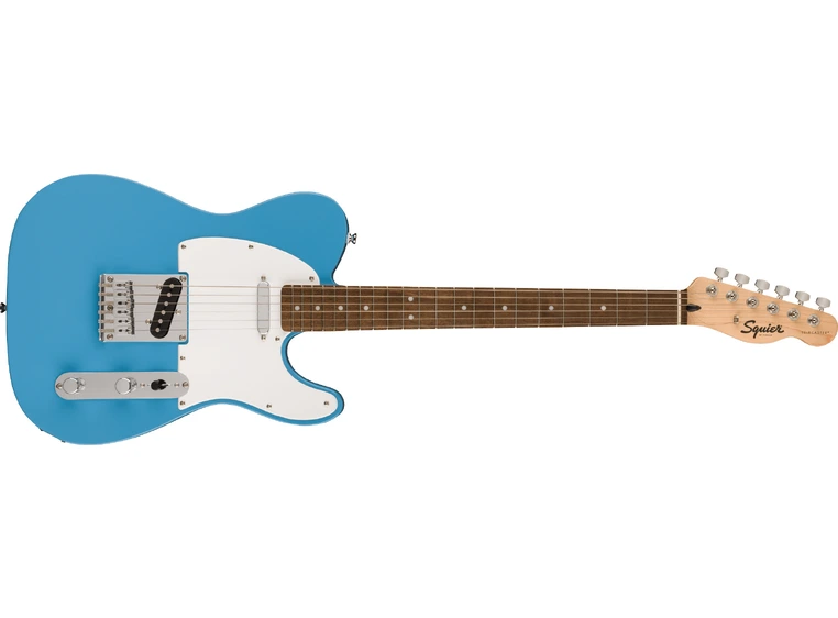 Squier Sonic Telecaster, Laurel White Pickguard, California Blue 