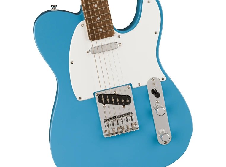 Squier Sonic Telecaster, Laurel White Pickguard, California Blue 