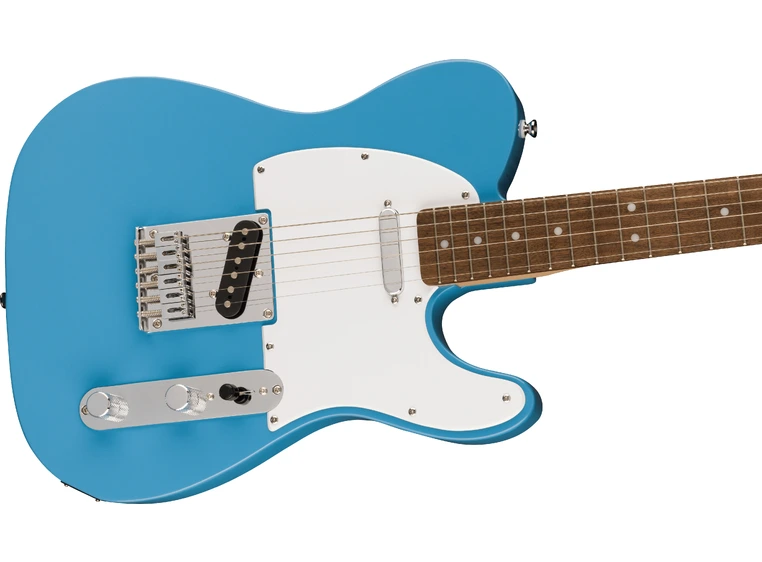 Squier Sonic Telecaster, Laurel White Pickguard, California Blue 