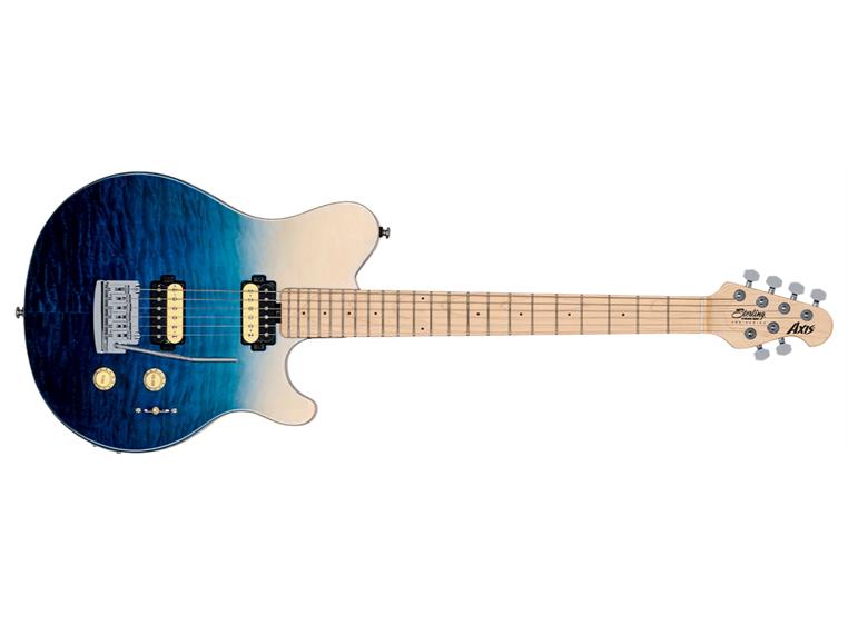 Sterling by Music Man Axis AX3QM Spectrum Blue