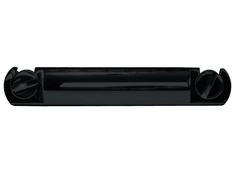 TonePros T1ZS B - Standard Tailpiece (Locking Stop Bar) - Black 