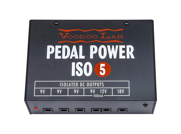 Voodoo Lab ISO5 Isolated power supply with 9V and 12V outputs+18V output