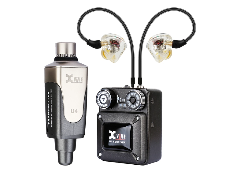 Xvive U4T9 In-ear bundle med T9 