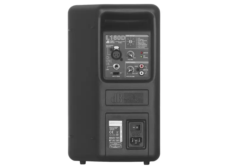 dB Technologies MINIBOX L160D Aktiv høyttaler 2x 5" + 1" coax 