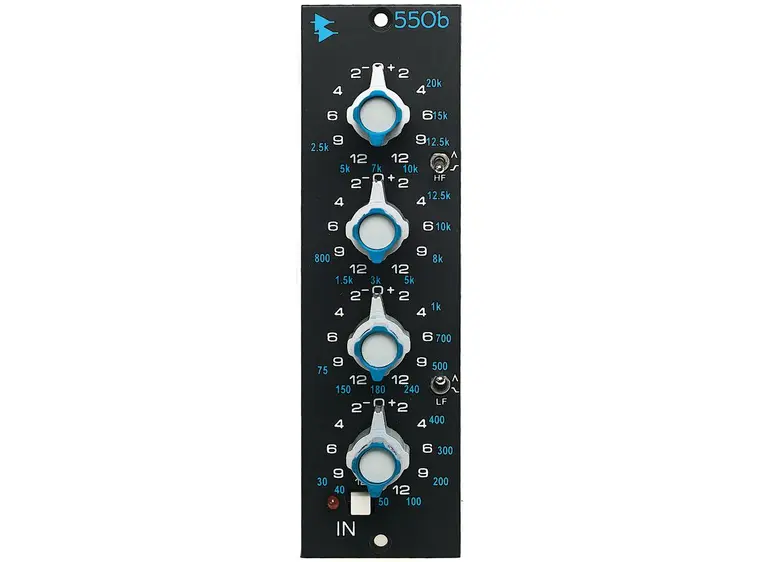 API 550B Discrete 4 Band EQ 500 Series for API frames 