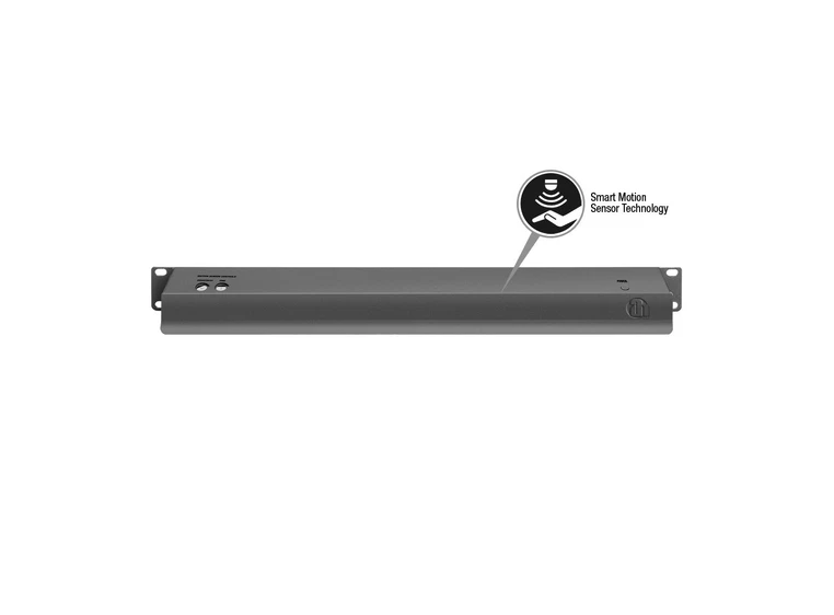 Adam Hall 19" Parts 87451 SMART 19" LED Sensor Rack Light 1 U white 