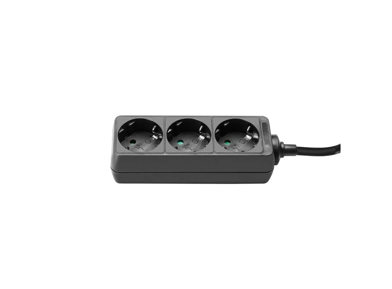 Adam Hall Accessories 8747 X 3 M5 3 Outlet Power Strip 5m cable length 