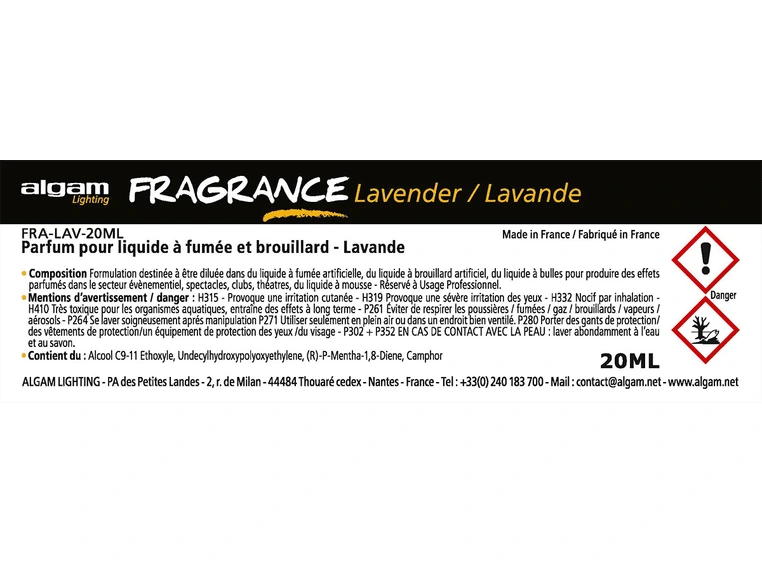 Algam Lighting 20 ML mist fragr lavendel FRA-LAV-20ML 