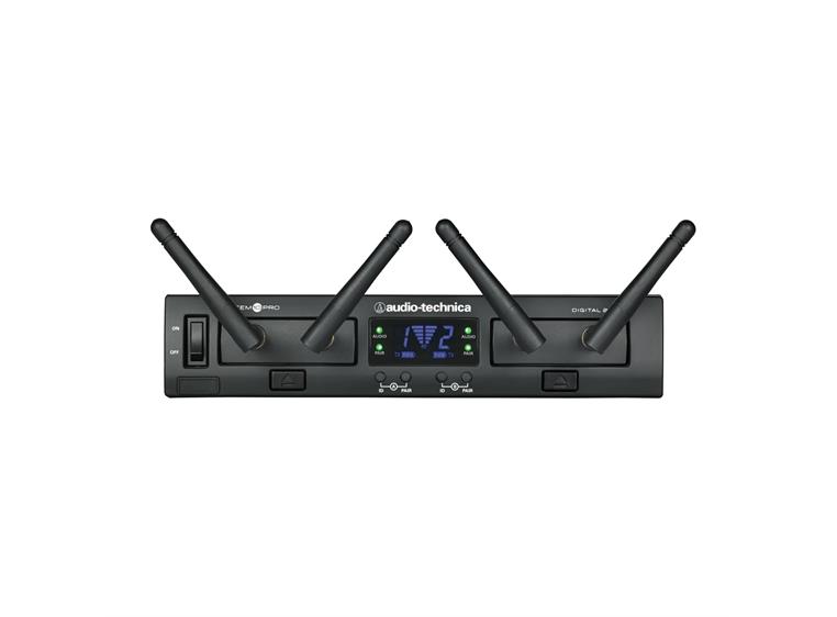 Audio-Technica ATW-R1320 System 10 Pro Dual Ch Receiv,1xATW-RC13&2xATW-RU13