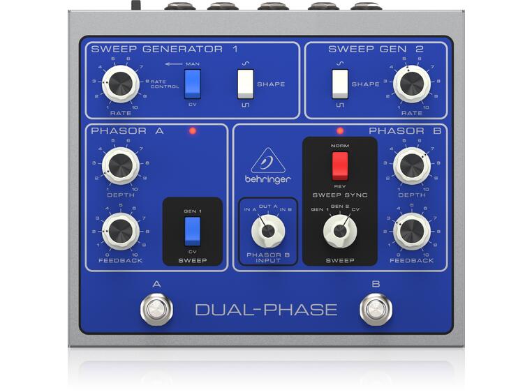 Behringer DUAL-PHASE Duai-Phase Shifter with 12 Opto-Couplers