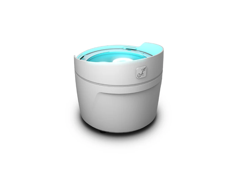 Cameo DROP B4 WH Outdoor Uplight Battery Powered 