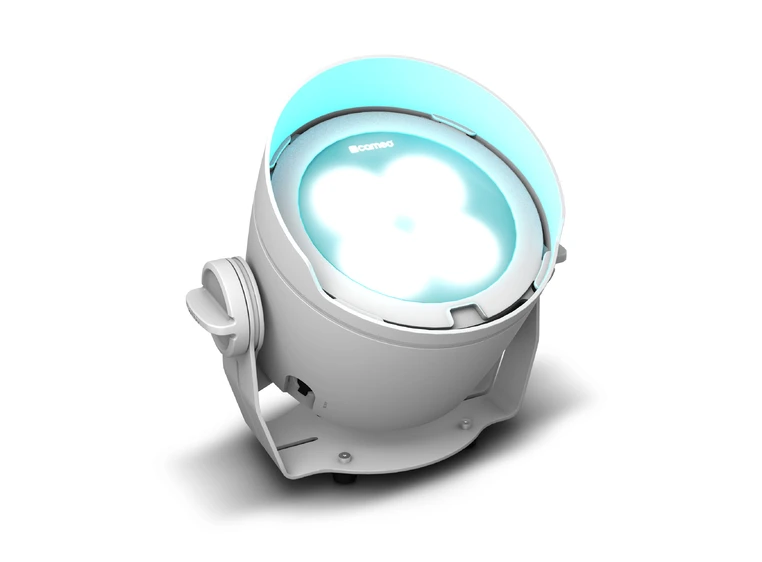 Cameo DROP B4 WH Outdoor Uplight Battery Powered 