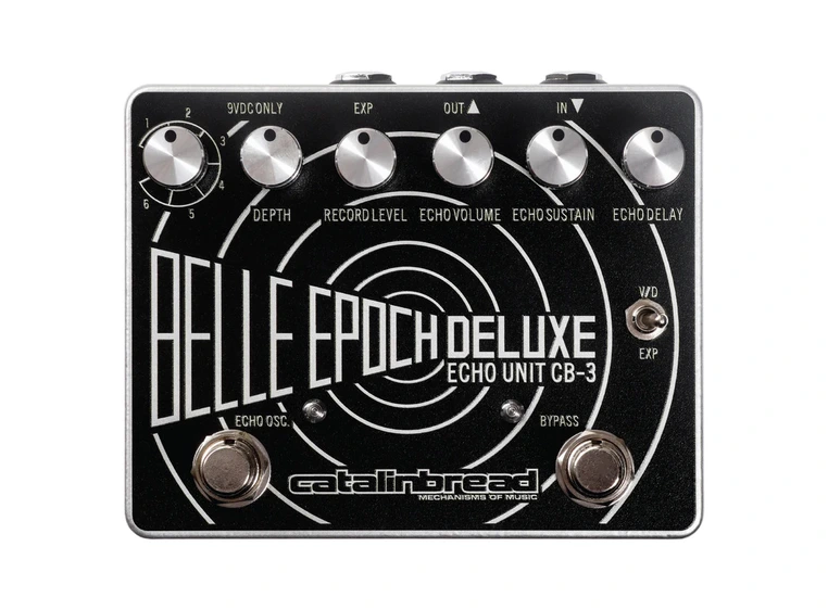 Catalinbread Belle Epoch Deluxe Black on silver 