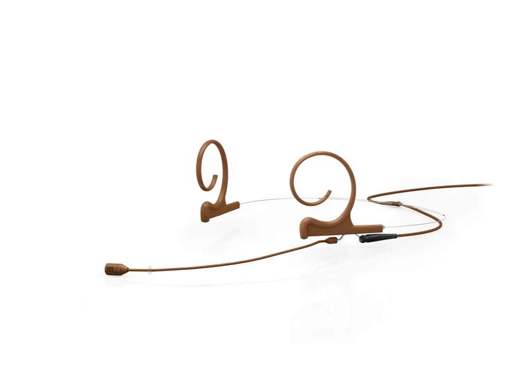 DPA 4288 CORE Directional Flex Headset Mic, 100 mm Boom, Brown, TA4F Mini-XLR 