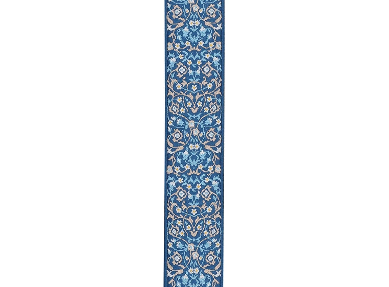 D'Addario 50RW08 Gitarreim Eco-Comfort Woven 50mm - Blue 