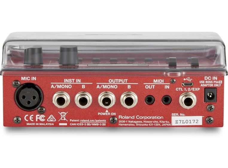 Decksaver BOSS 500 Series Passer til DD-500,MD-500,RV-500,RC-500 