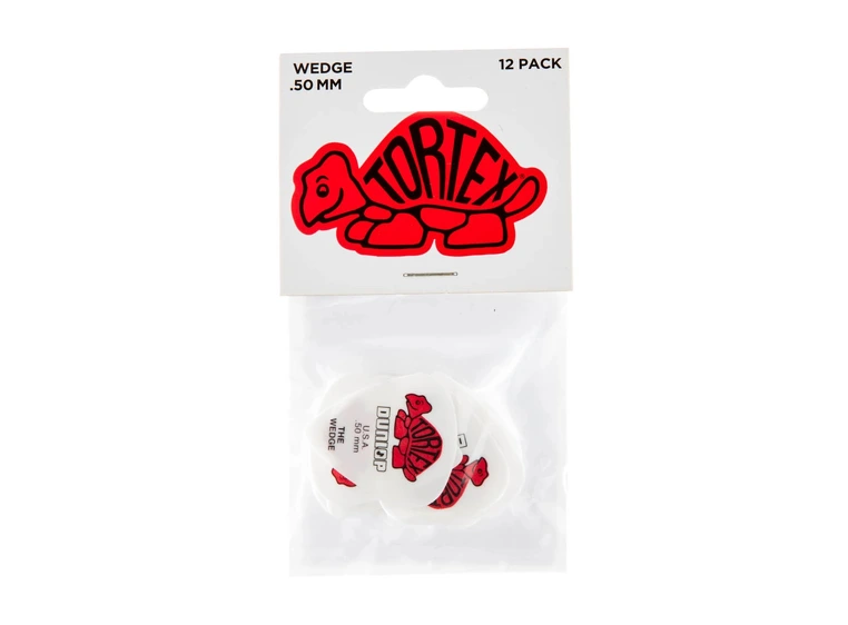 Dunlop 424P050 Tortex Wedge 12-pack 