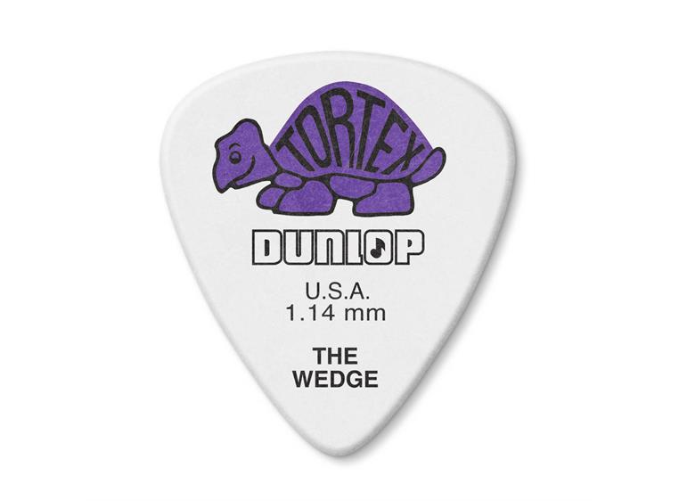 Dunlop 424R1.14 Tortex Wedge-72/BG 72-pack