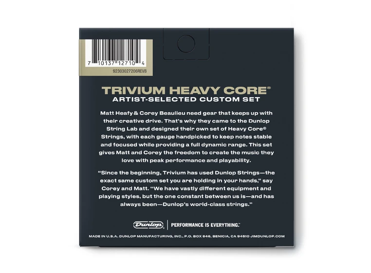 Dunlop TVMN1052 Trivium Heavy Core (010-052) 