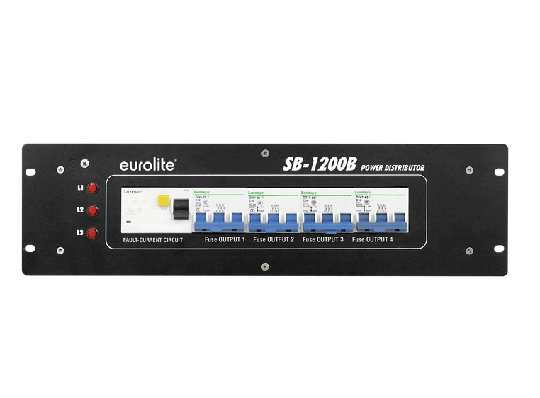EUROLITE SB-1200B Power Distributor 63A 