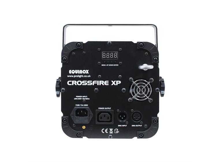 Equinox Crossfire XP Lyseffekt 8x 10W LED (R: 2, G: 2, B: 2, W: 2)