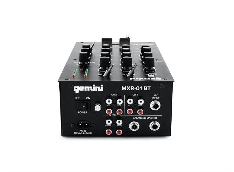 Gemini MXR-01BT DJ Bluetooth-mikser