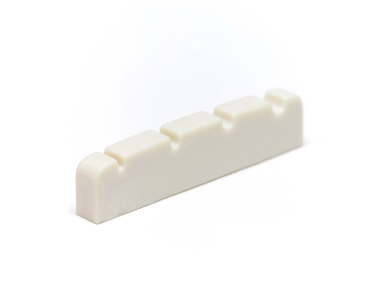 Graph Tech NuBone LC-1200-10 4-String Bass Nut, Flat, Slotted - 10pk 
