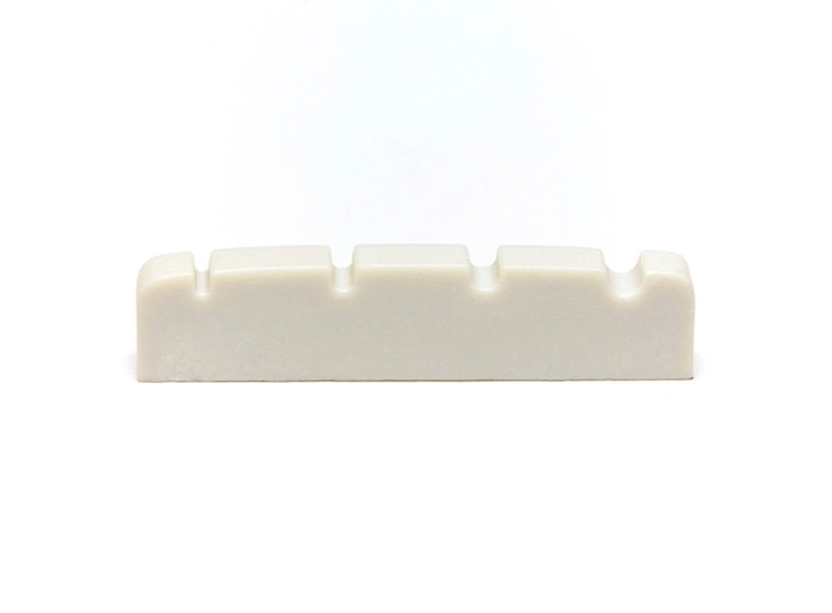 Graph Tech NuBone LC-1200-10 4-String Bass Nut, Flat, Slotted - 10pk 