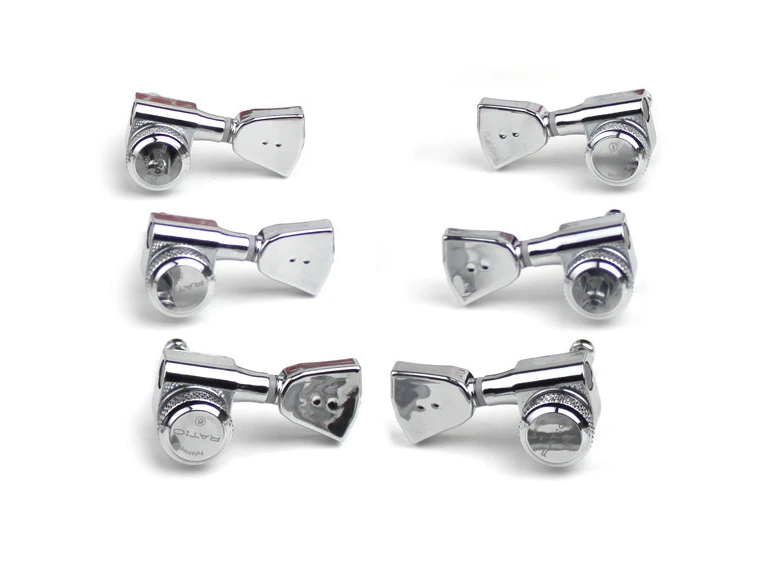 Graph Tech PRL-8341-LC0 Ratio Electric Locking Machine Heads 3+3, LH - Chrome 
