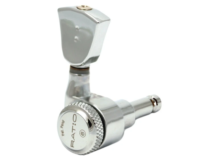 Graph Tech PRL-8341-LC0 Ratio Electric Locking Machine Heads 3+3, LH - Chrome 