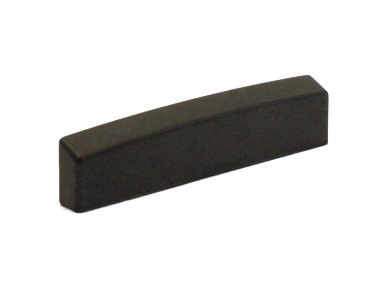 Graph Tech PT-4011-00 Black TUSQ XL Blank Nut (46 mm) - Electric, Flat 